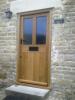 wooden front door